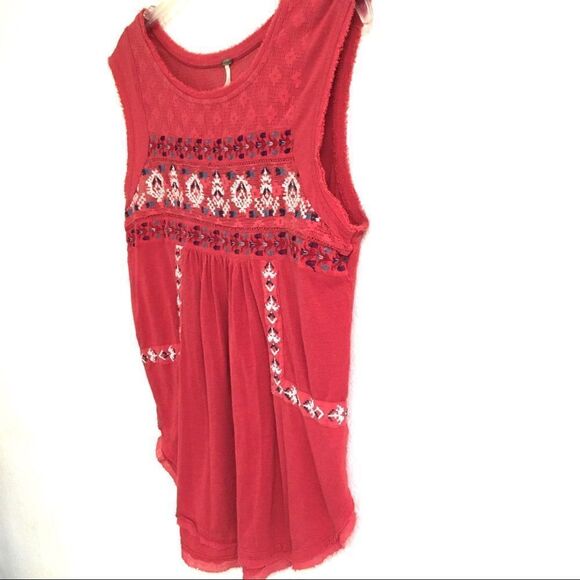 Free People embroidered tank top XS - Picture 4 of 13